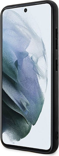 Guess Metal Logo Back Cover Plastic Black (Galaxy S24)