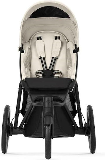 Cybex Avi Spin Καρότσι Μωρού Kατάλληλο για Nεογέννητο Seashell Beige 12.5kg
