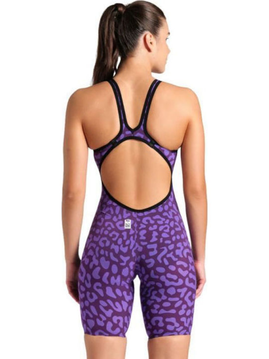 Arena Powerskin Carbon-air2 Open Back Le 006341-877 Women's One Piece Competition Swimsuit Purple