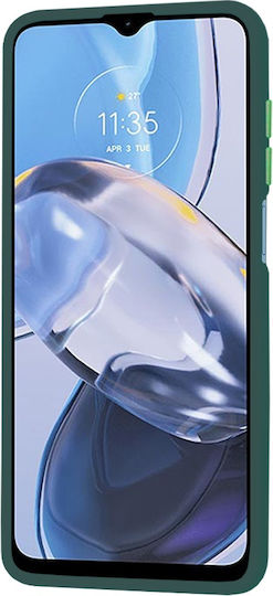 Techsuit Halofrost Back Cover Silicon Verde (Moto E22)