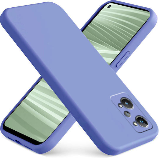 Forcell Lite Umschlag Rückseite Silikon Lila (Realme GT Neo 2 / Realme GT Neo 3T 5G)