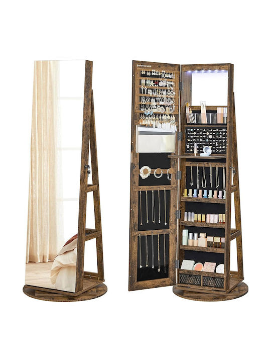 Songmics Μπιζουτιέρα Ξύλινη Καφέ 37x9.4cm Songmics Μπιζουτιέρα Ξύλινη Καφέ 37x9.4cm