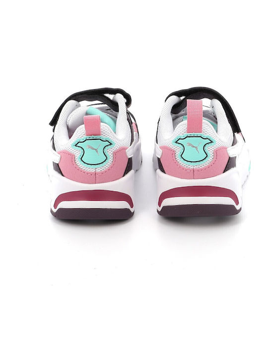 Trinity Kids Sports Shoes with Hoop & Loop Closure Multicolour