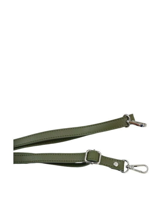De piele Geantă de damă De umăr Verde