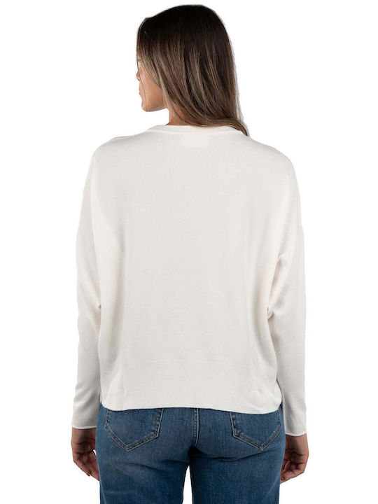 Vicolo Pullover White 44006S