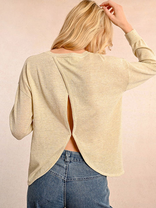 Molly Bracken Pullover Cream tr141ch