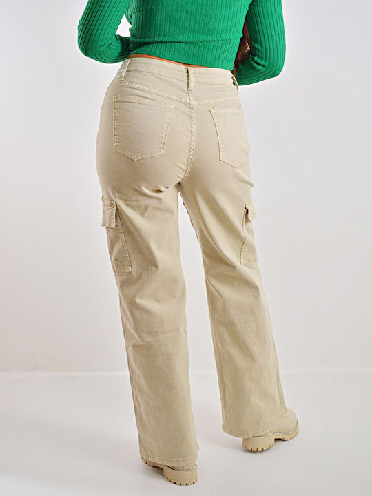 Damenjeans Beige