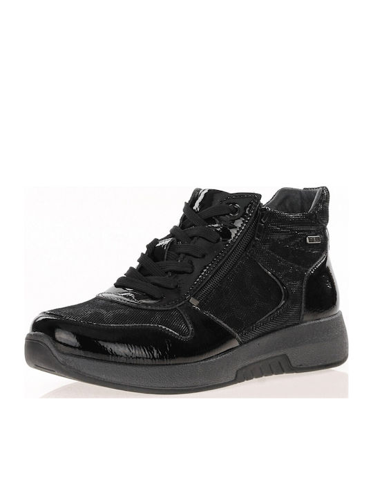 Ghete Dama De Piele Negre 5188-17-Negru
