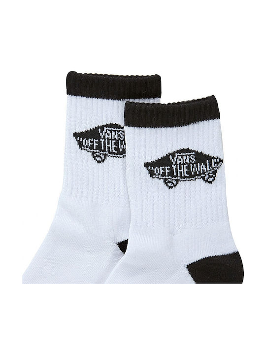 Vans ART HALF CREW Men's Socks White Vans ART HALF CREW Men's Socks White