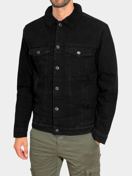 3Guys Denim Jacket Black