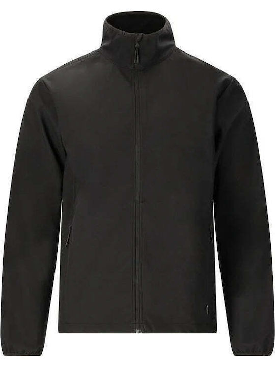 Winter Jacke Softshell Wasserdicht und Winddicht Black