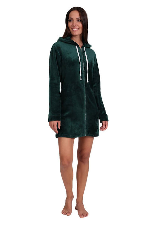 Lydia Creations Pentru Femei Halat Cypress Green