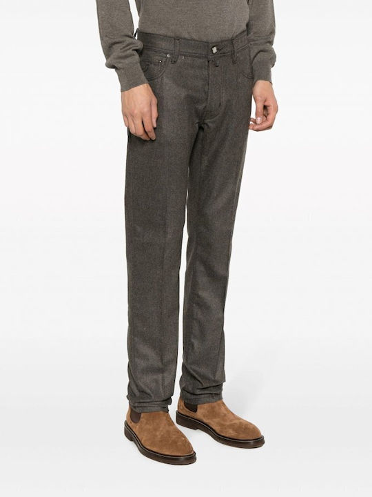 Jacob Cohen Trousers Brown