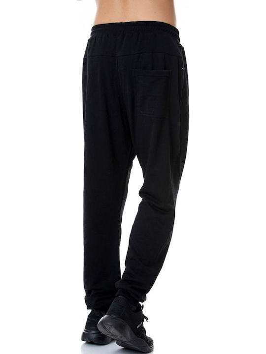 Sweatpants with Elastic Black