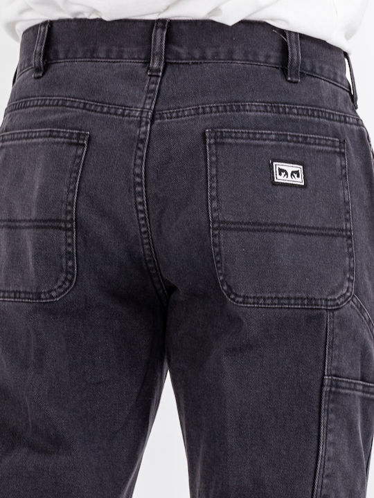 Pantaloni Jeans pentru Bărbați Negru