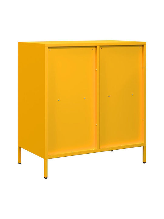 Metal Storage Shelf Unit W68xD39xH73.5cm