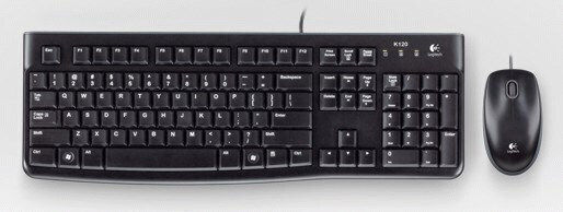 Logitech Desktop MK120 (920-002563) Tastatur & Maus Set Englisch US