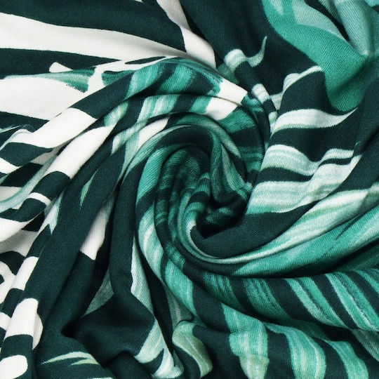 Husă Elastică Scaun Green Floral 1buc