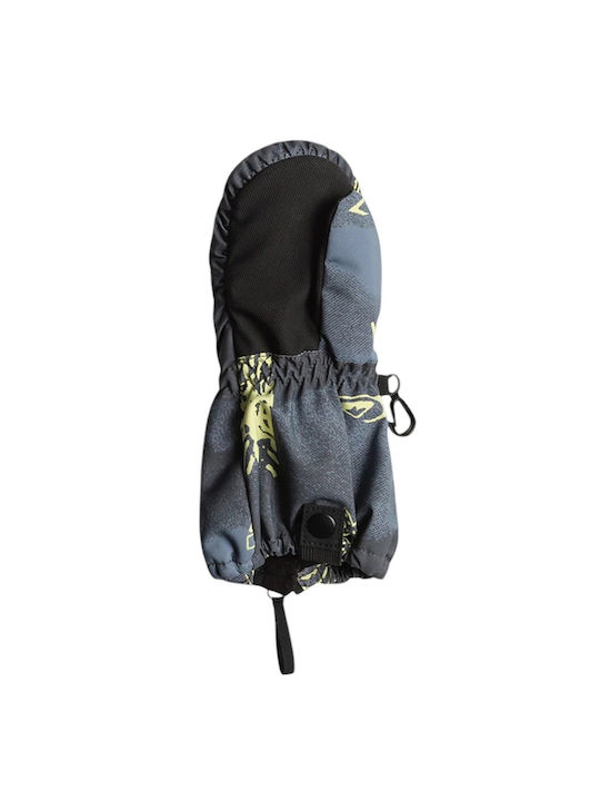 Quiksilver Mittens Παιδικά Γάντια Σκι & Snowboard Γκρι