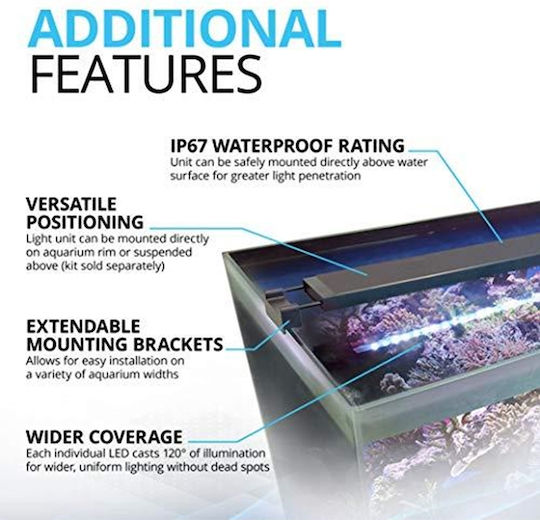 Fluval Marine Λάμπα Led για Φωτισμό Ενυδρείου 59W 14517