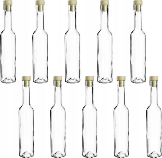 Kadax 12x 250ml Flaschen Liköre Korken Fi17
