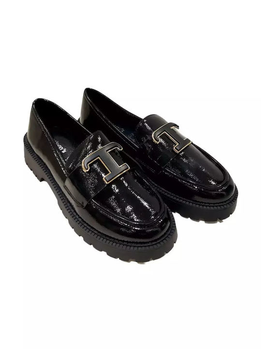 Γυναικεία Loafers σε Μαύρο Χρώμα