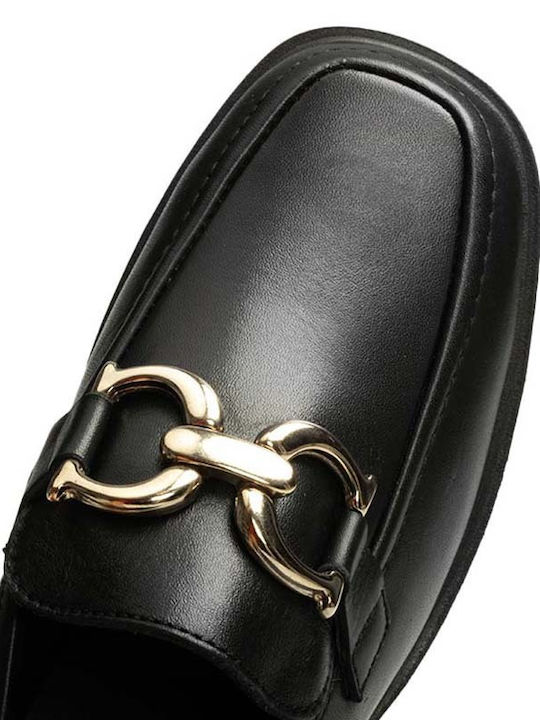 Women's Moccasins in Black Color