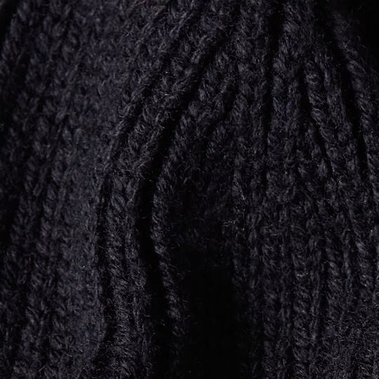 Long Beanie Männer Beanie Gestrickt in Schwarz Farbe