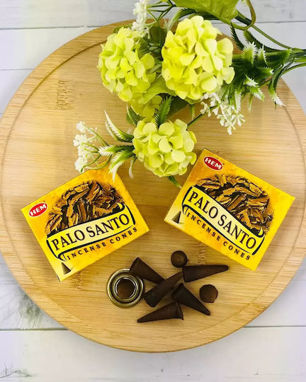 Αρωματικοί Κώνοι Πάλο Σάντο Hem Palo Santo Dhoop Cones 10τμχ