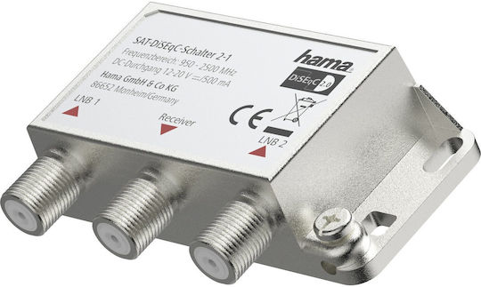 Splitter cablu coaxial Hama 205289 Albastru