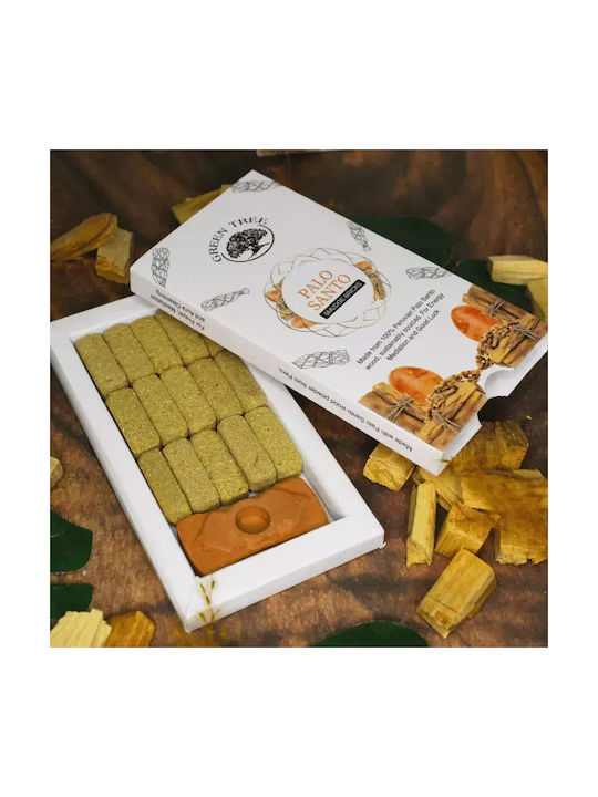 Natural Incense Bricks Palo Santo Green Tree Palo Santo Smudge Bricks