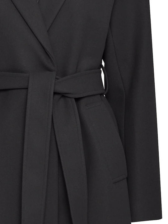 Femeie Black Palton