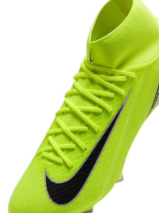 Nike Mercurial Superfly 10 Academy Football Shoes with Cleats Yellow