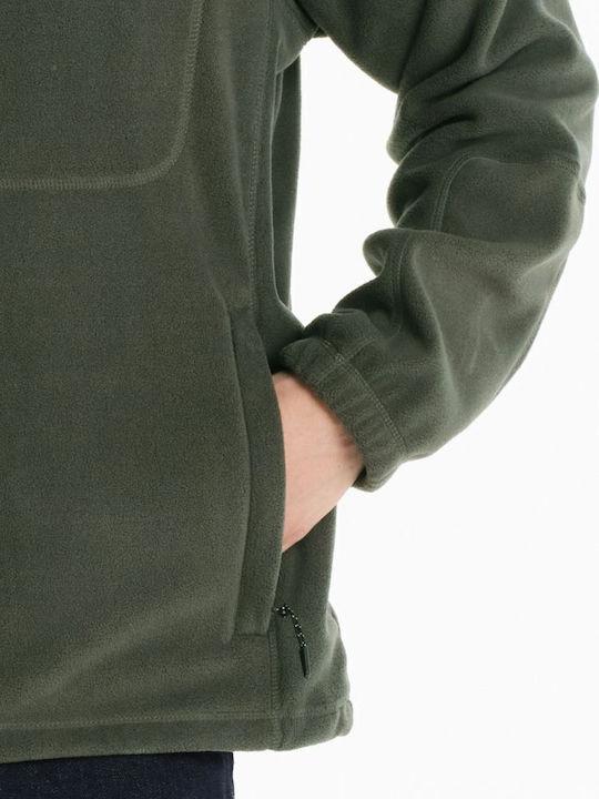 Ανδρική Ζακέτα Fleece Dusty Olive