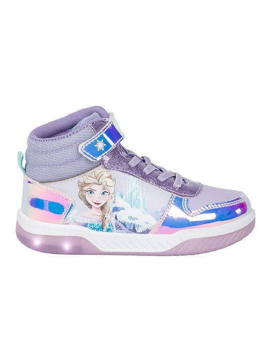 Arnetta Kids Sneakers High Lilac