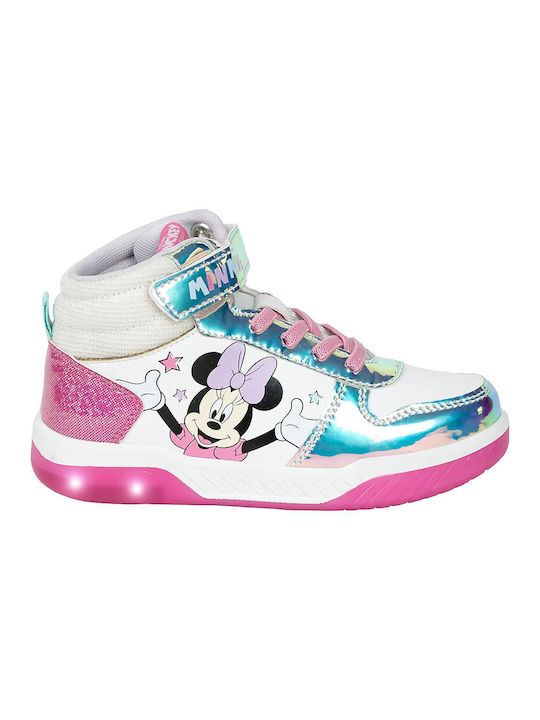 Arnetta Kids Sneakers High Fuchsia