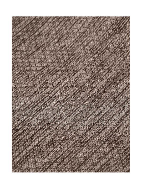 Madi Διακοσμητική Μαξιλαροθήκη Akonik Brown 45x45εκ.