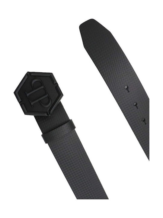 Herren Gürtel Leder Schwarz