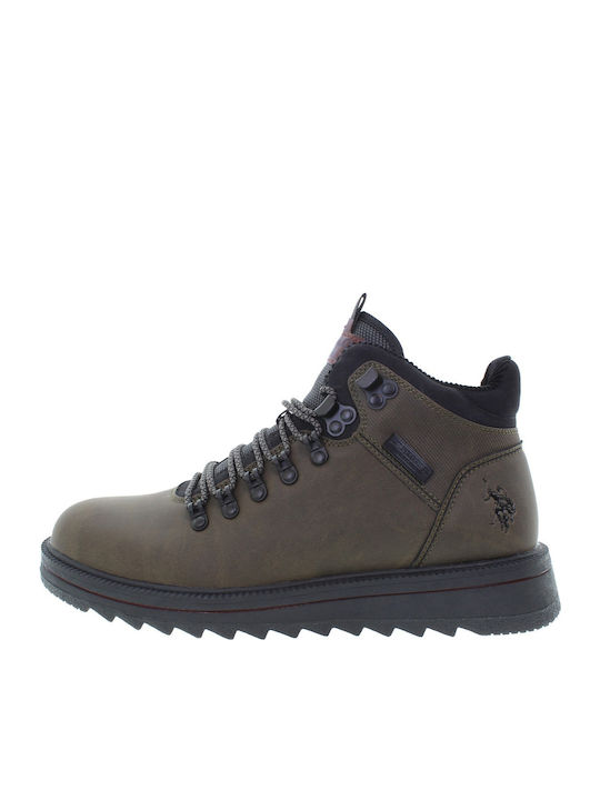 Leather Brown Men's Boots
