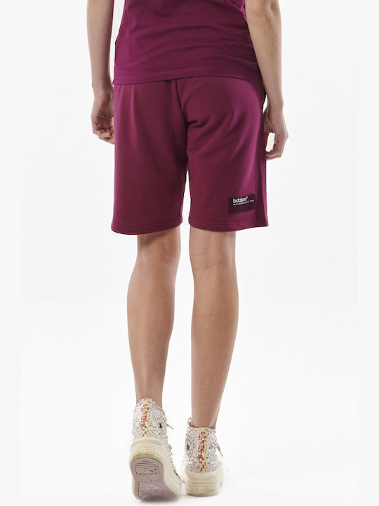 Body Action Women's Bermuda Shorts Burgundy