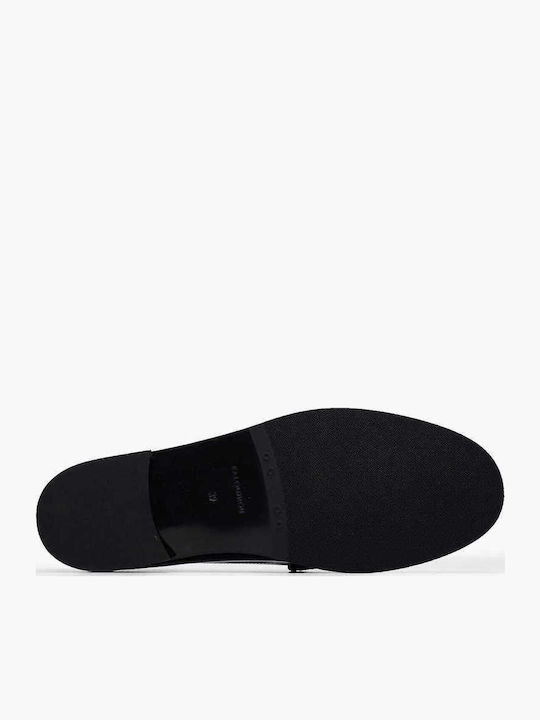 Δερμάτινα Ανδρικά Loafers σε Μαύρο Χρώμα