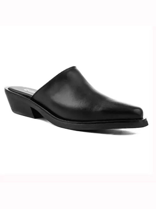 Commanchero Original Heel Mules Black