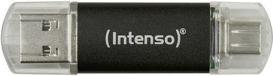 Intenso Twist Line 128GB USB 2.0 Stick Gray