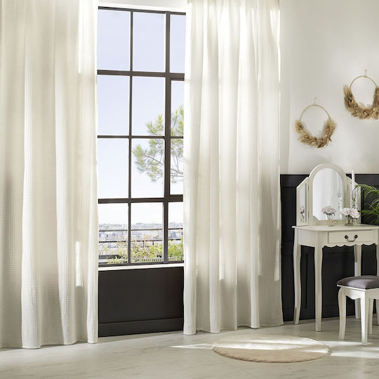 Atmosphera Widdy Παραθύρου με Τούνελ Εκρού 130x260εκ.