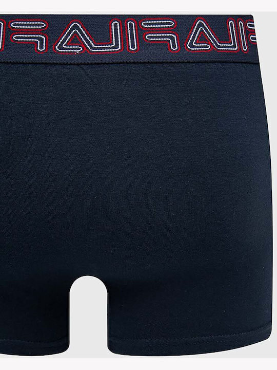 Men's Boxer Blue with Patterns