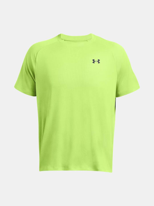 Under Armour Short Sleeve Athletic Blouse Lime Green