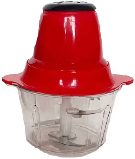 Mini-Zerkleinerer Multi 250W mit Behälter 2Es Rot
