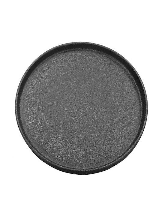 Ready Teller Untiefe aus Porzellan Schwarz mit Durchmesser 19.8cm 6Stück