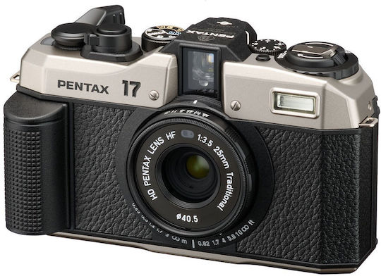 Pentax 17 Φωτογραφική Μηχανή με Film Dark Silver