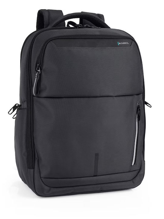 Gabol Τσάντα Πλάτης για Laptop 15.6" σε Μαύρο χρώμα